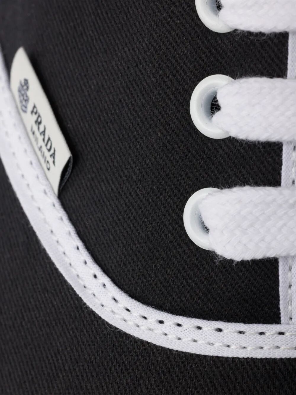 Prada Men Drill Fabric Sneakers PRADA