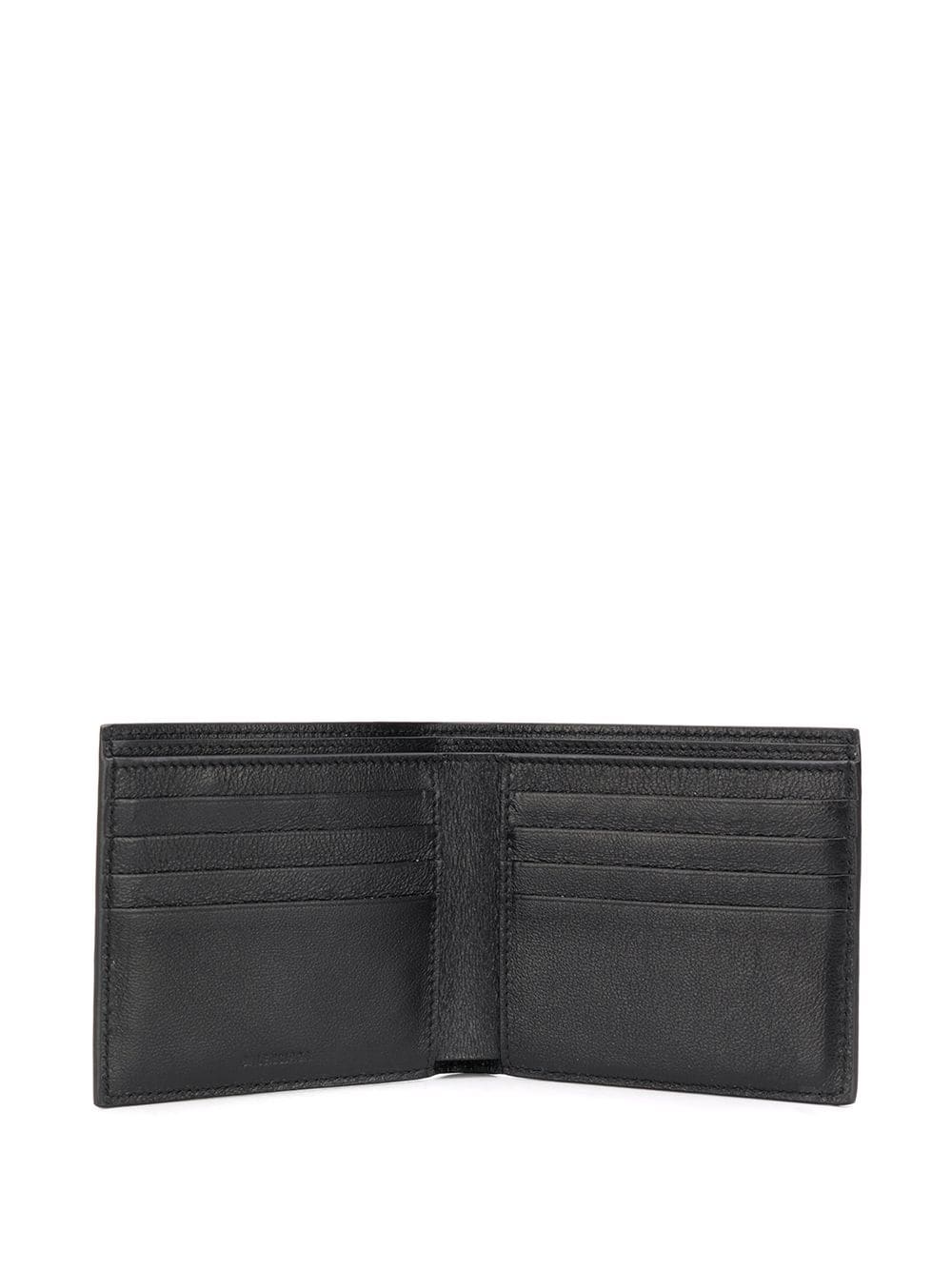 Balenciaga Men Logo-Print Squared Bi-Fold Wallet BALENCIAGA