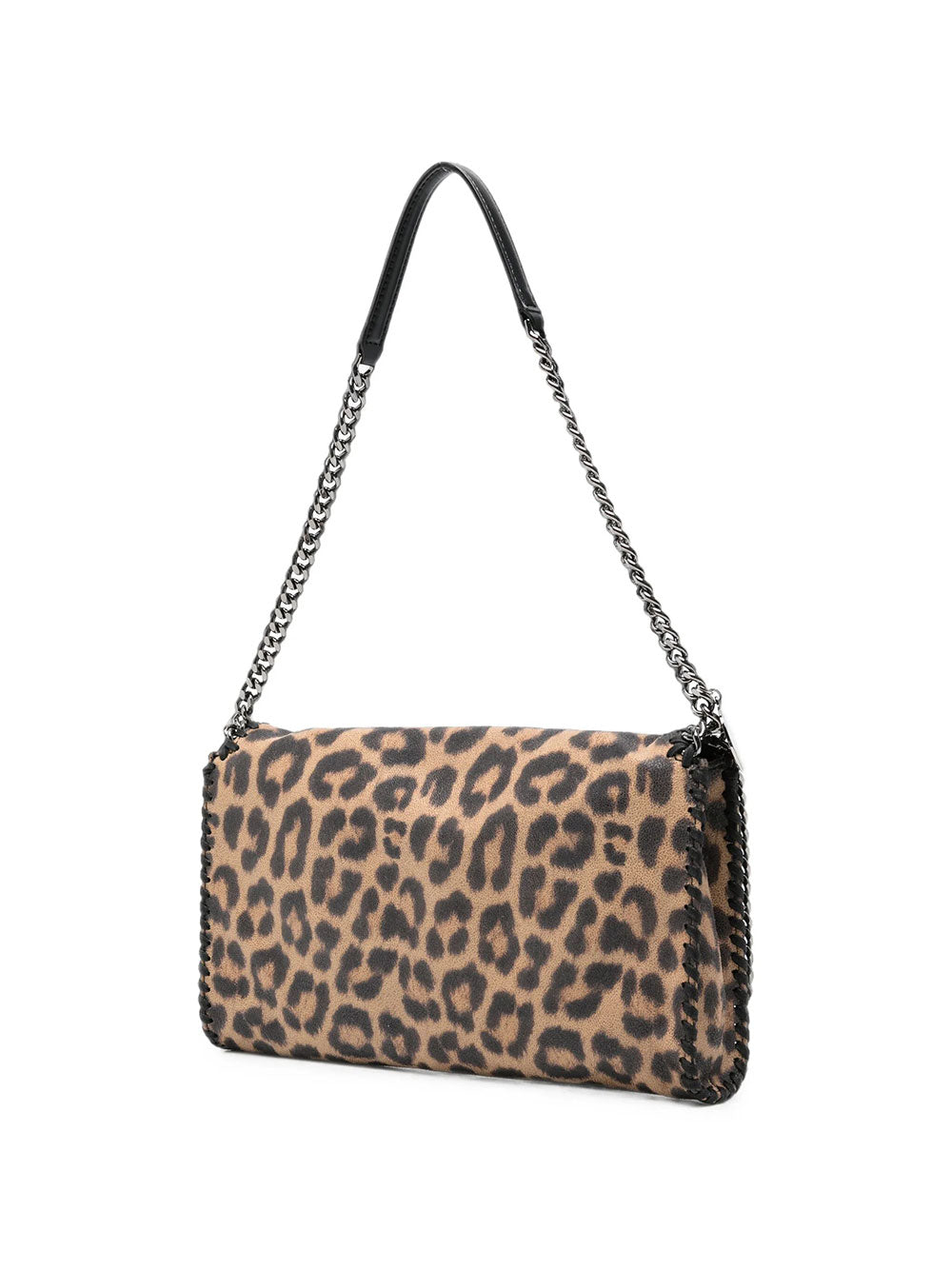 Stella Mccartney Women Borsa Messenger "Falabella" Motivo Leopardato