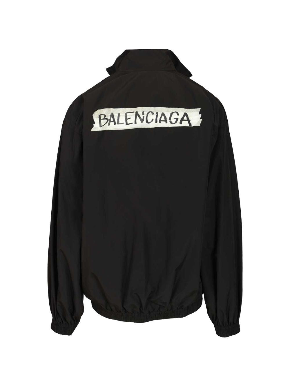 Balenciaga Men Masking Tape Tracksuit Jacket BALENCIAGA