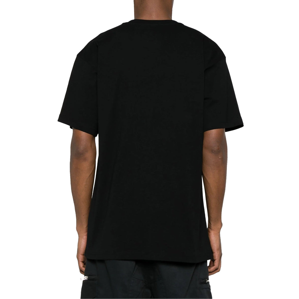 Moschino Logo-Embroidered Cotton T-Shirt Men MOSCHINO