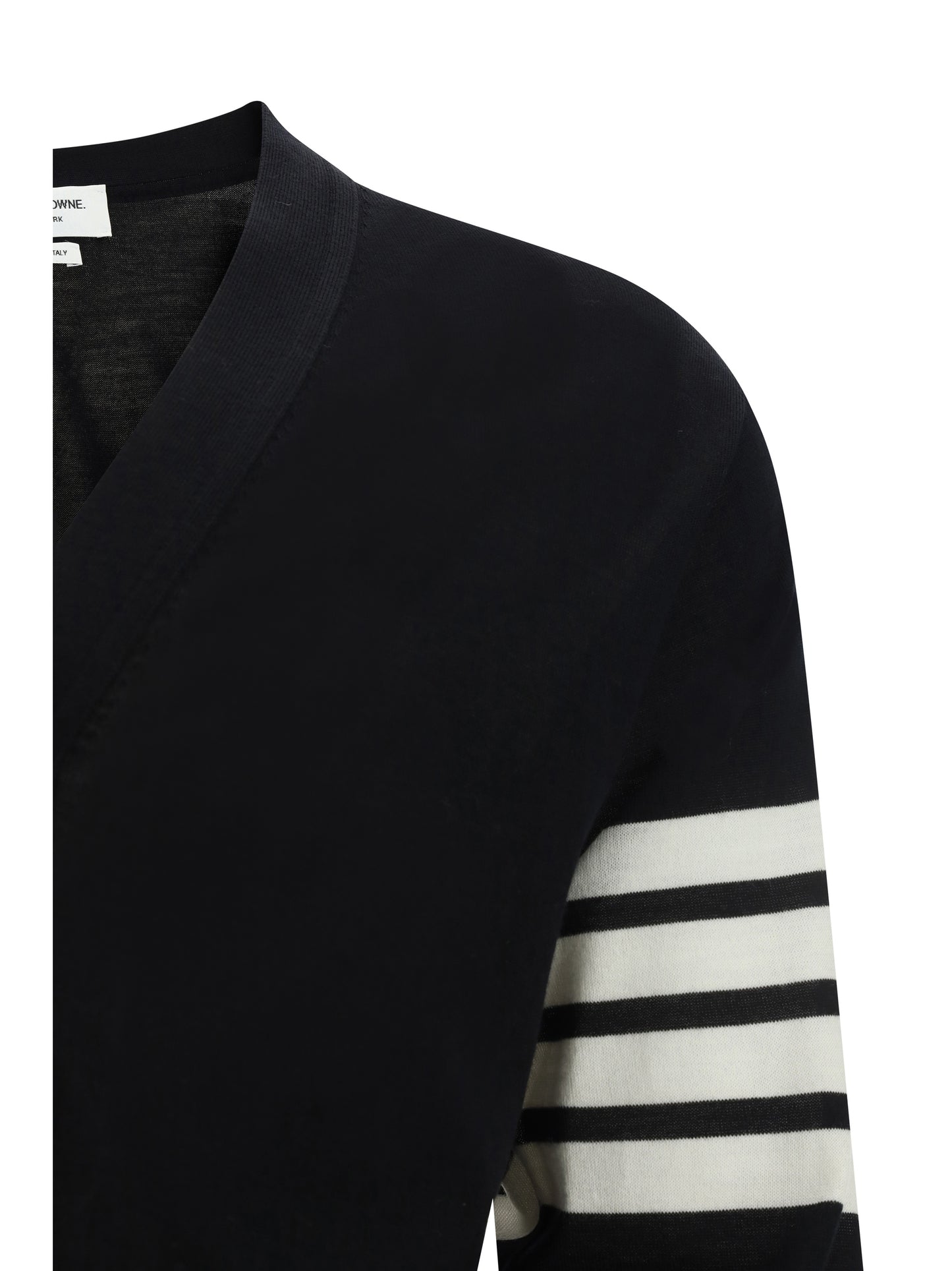 Thom Browne Men Virgin Wool Cardigan THOM BROWNE