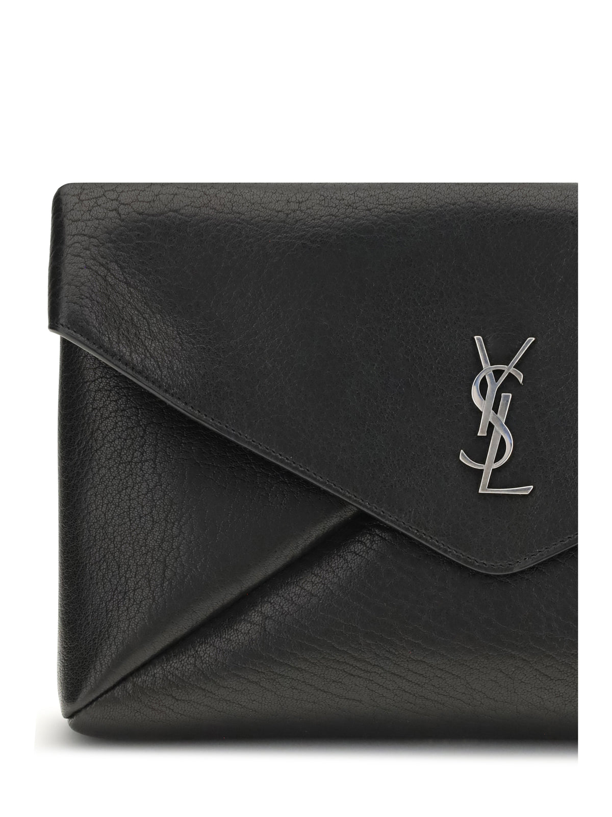 Saint Laurent Men Cassandre Large Envelope Clutch Bag SAINT LAURENT