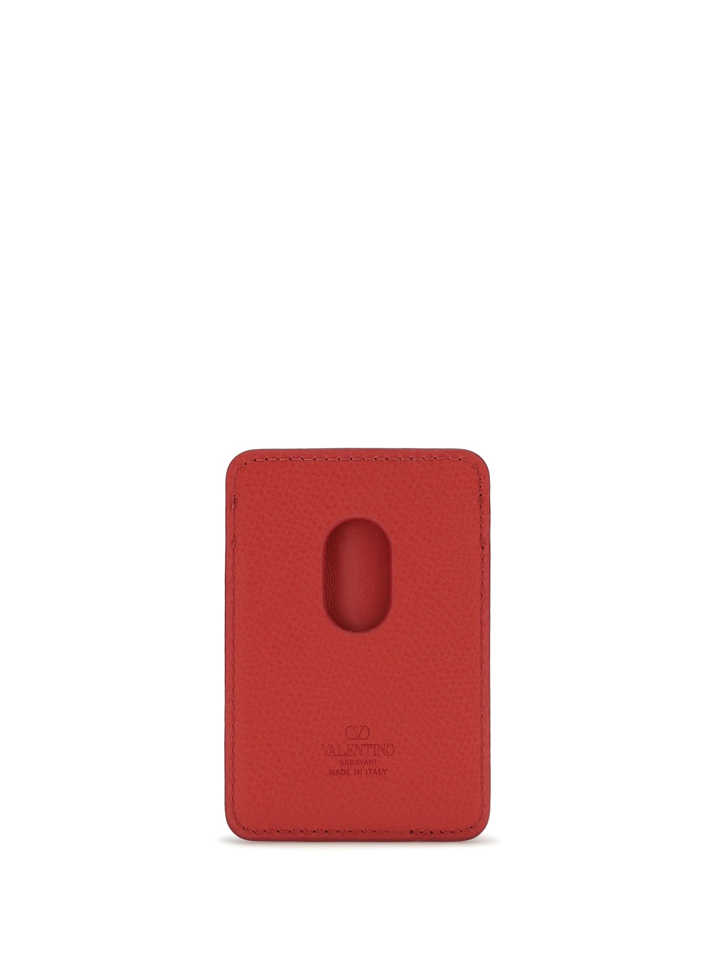 Valentino Garavani Women Magnetic Card Holder | Vlogo Signature | VALENTINO GARAVANI