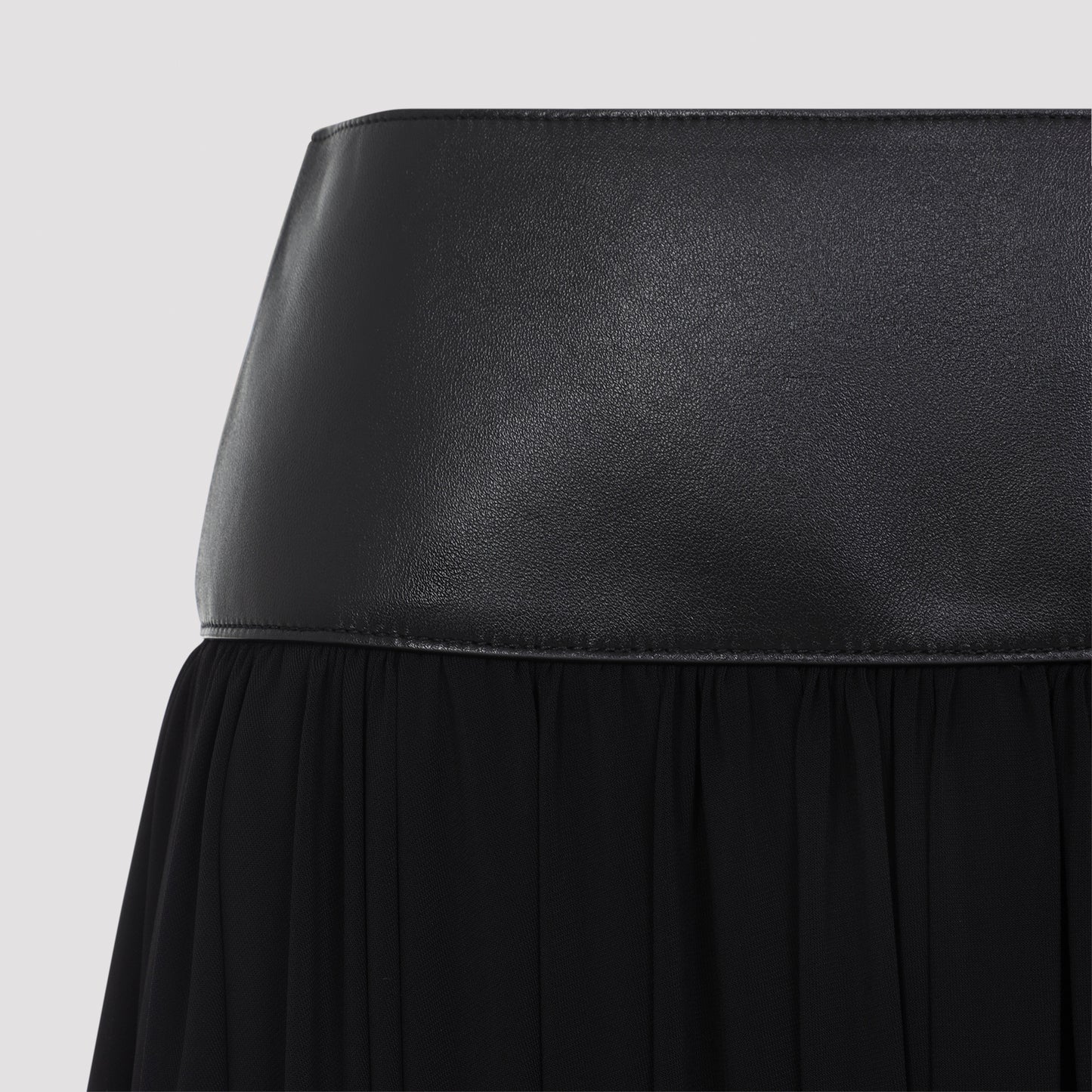 Alaïa Belt Midi Skirt Women ALAIA