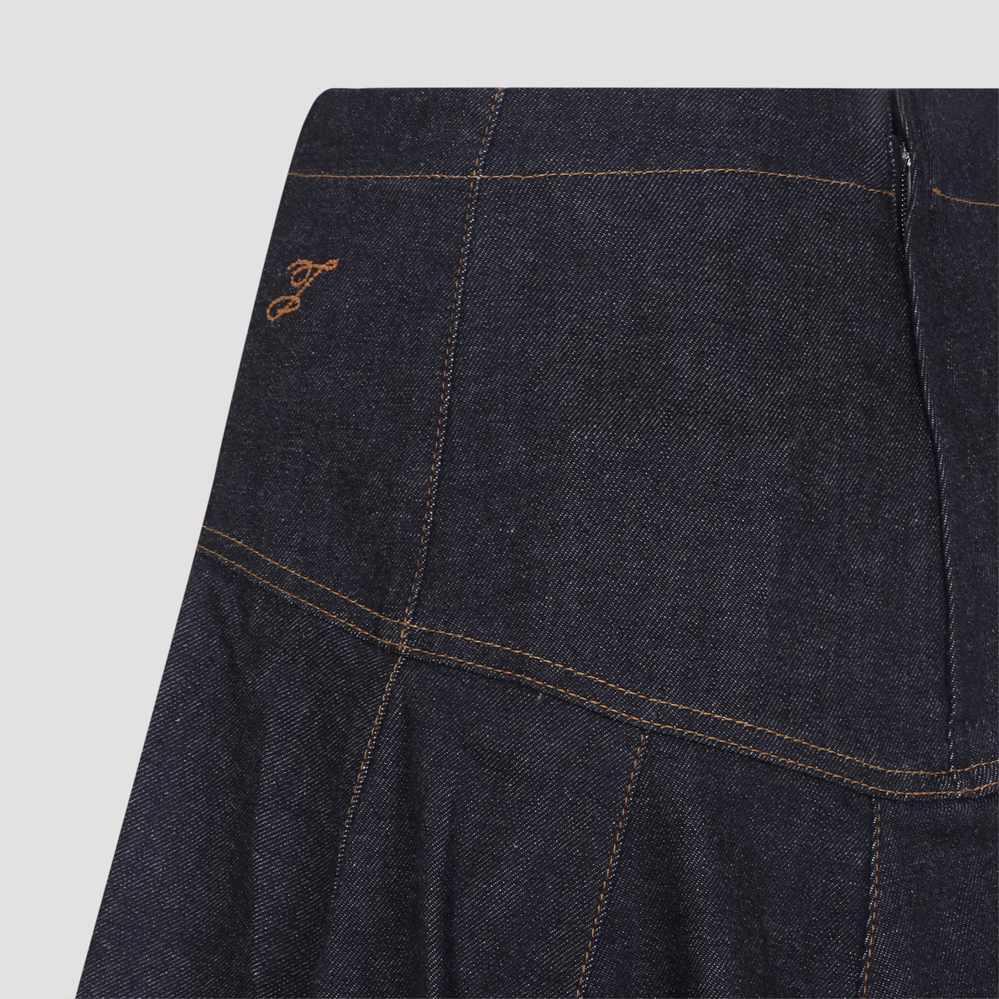 Jacquemus La Jupe De-Nimes Lavoir Midi Skirt Women JACQUEMUS