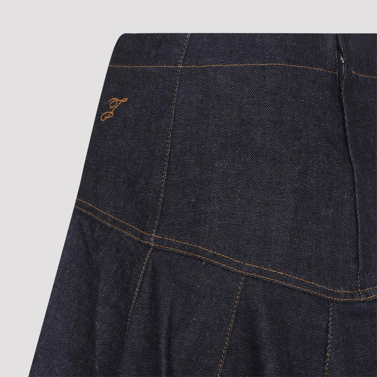 Jacquemus La Jupe De-Nimes Lavoir Midi Skirt Women JACQUEMUS