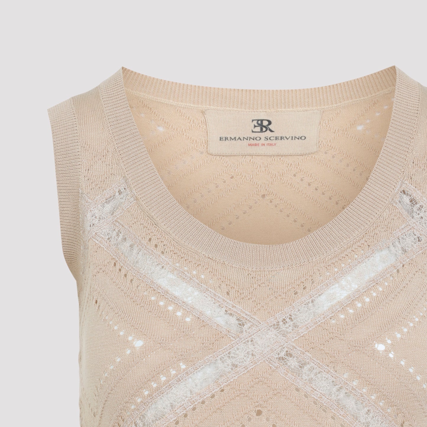 Ermanno Scervino Sleeveless Knit Top Women ERMANO SCERVINO