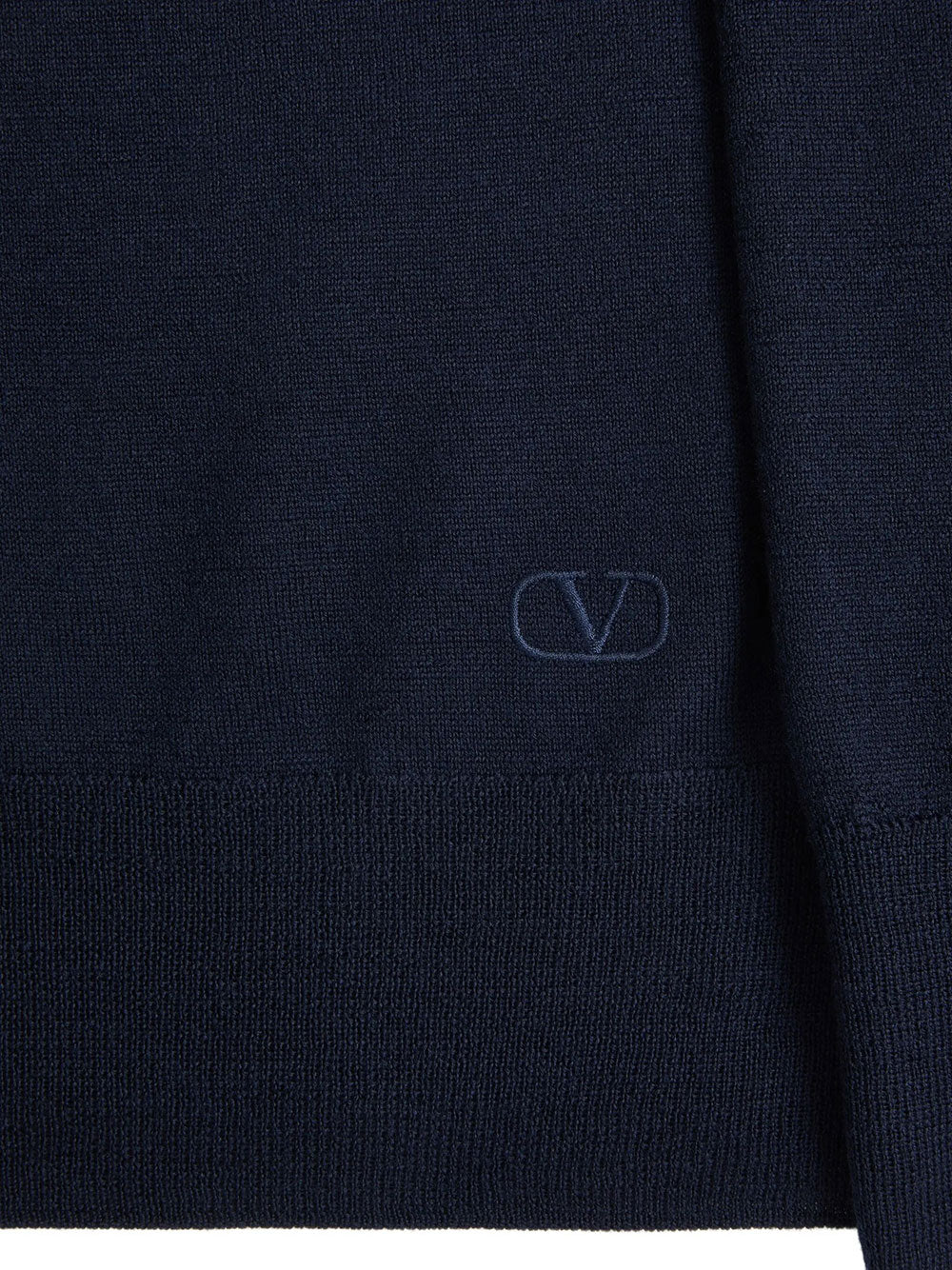 Valentino Garavani Men Valentino Wool Jumper With Vlogo Embroidery VALENTINO GARAVANI