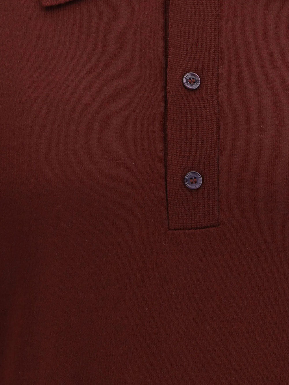 Valentino Garavani Men Valentino Wool Polo With Vlogo Embroidery VALENTINO GARAVANI