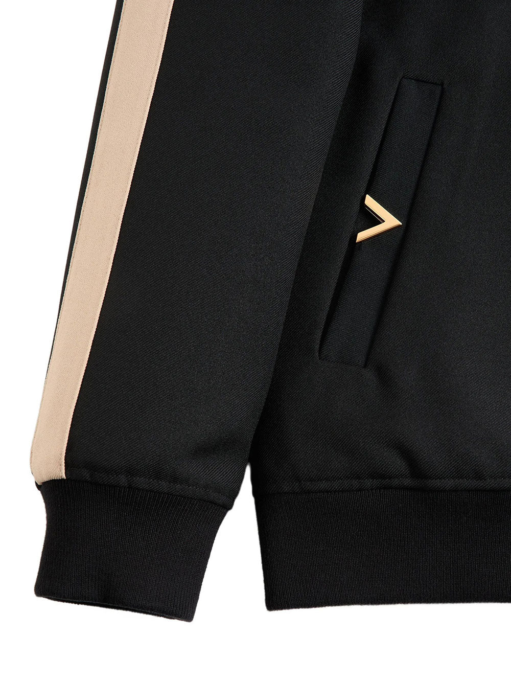 Valentino Garavani Men Valentino Nylon Sweatshirt With Vgold VALENTINO GARAVANI