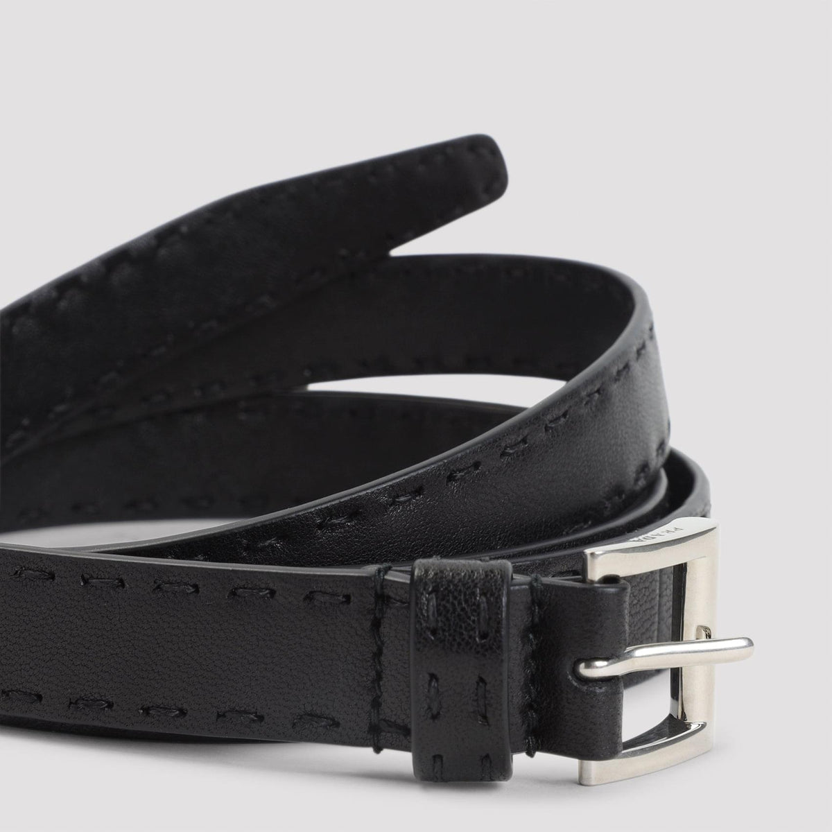 Prada Leather Belt Women PRADA