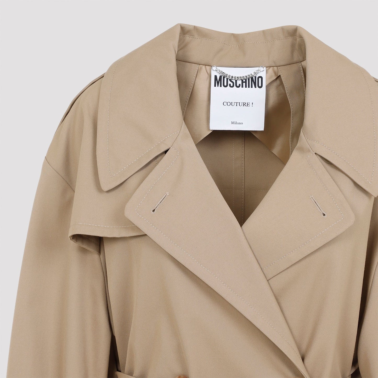 Moschino Cotton Nylon Coat Women MOSCHINO