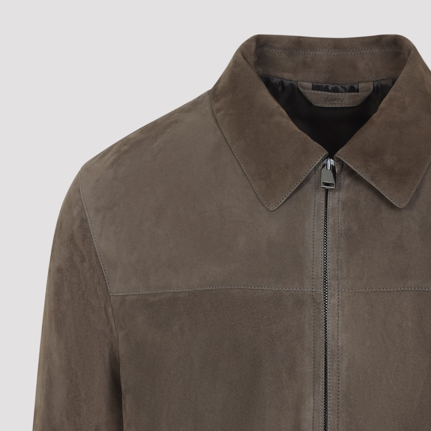 Brioni Shirt Collar Blouson Men BRIONI