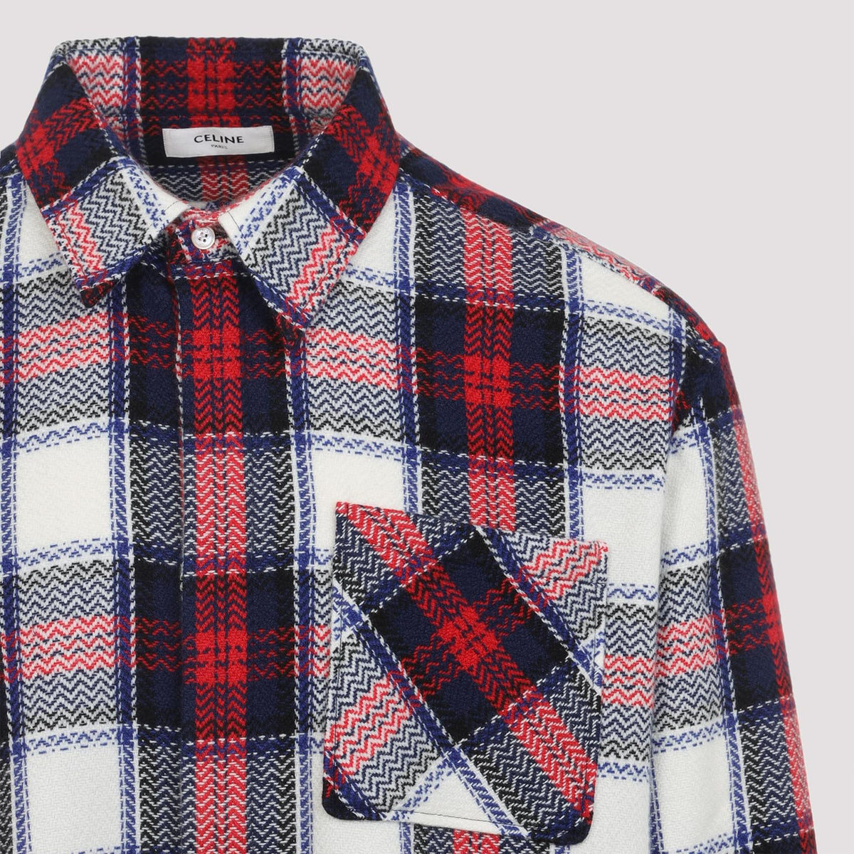 Celine Cashmere Overshirt Men CELINE