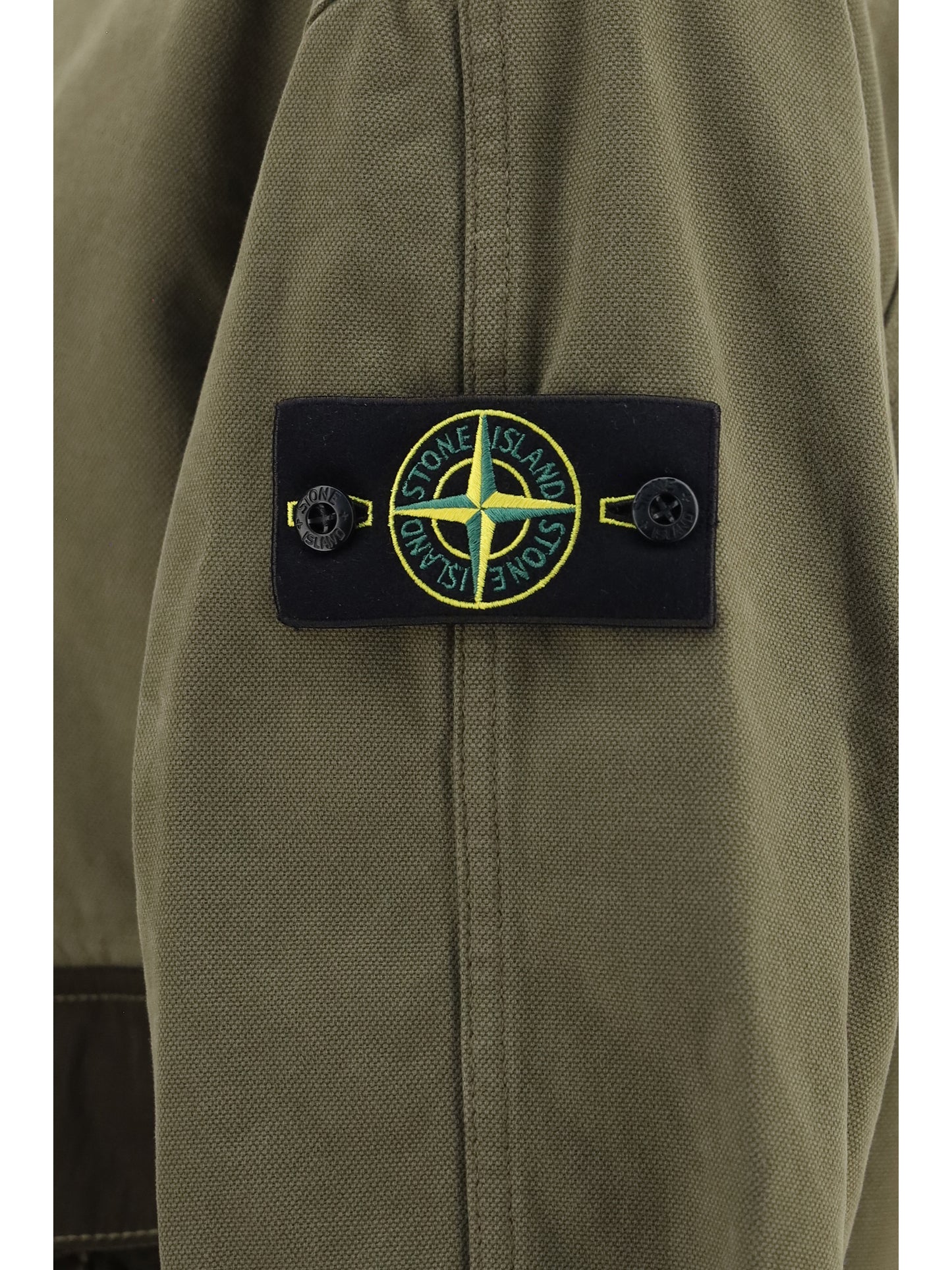 Stone Island Men Outwear Jacket With Pockets And Zipper Details STONE ISLAND