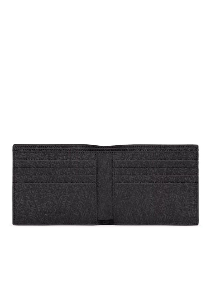 Saint Laurent Men Saint Laurent Paris East/West Textured Leather Wallet SAINT LAURENT