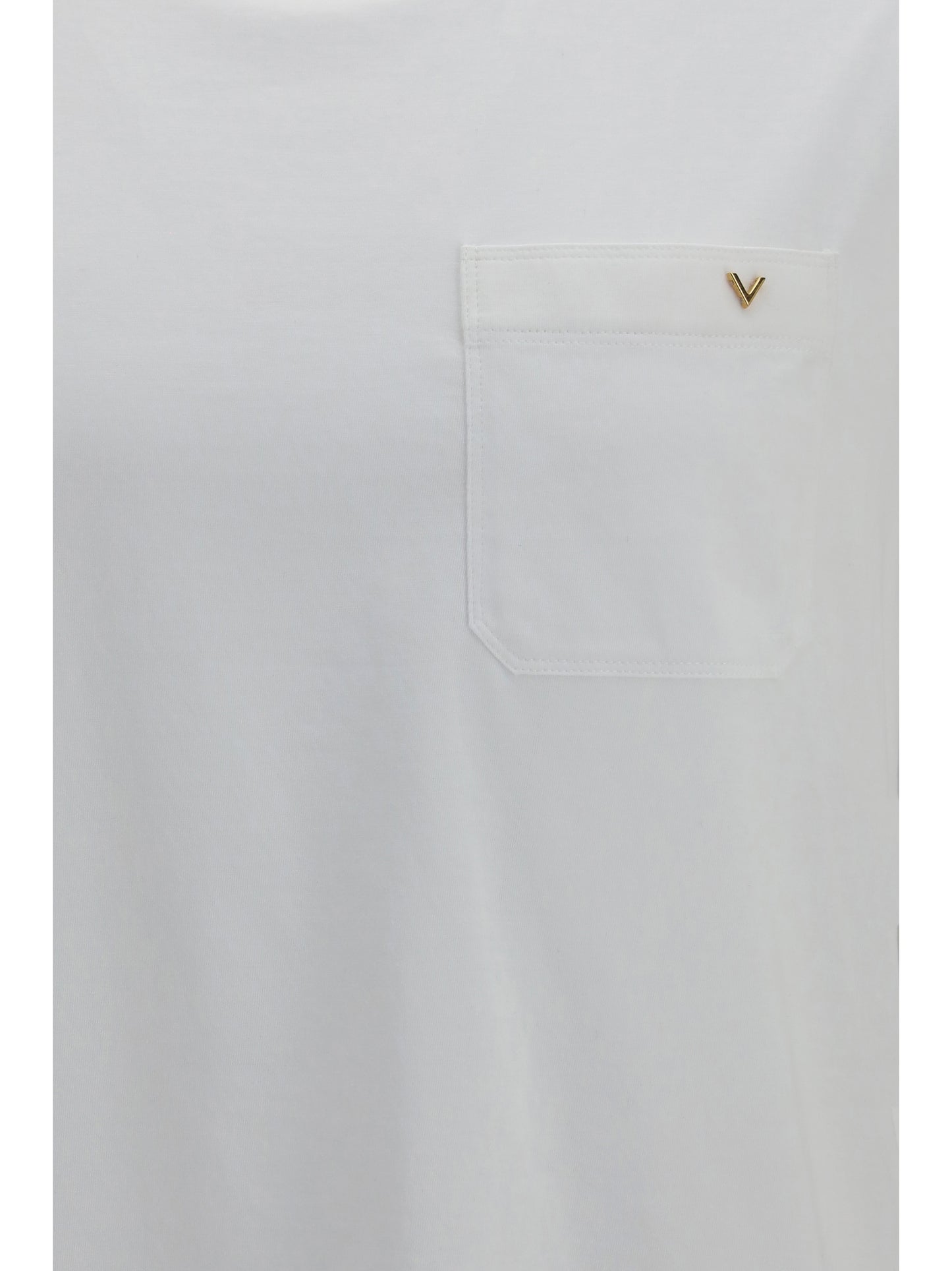 Valentino Men Cotton Vlogo T-Shirt VALENTINO