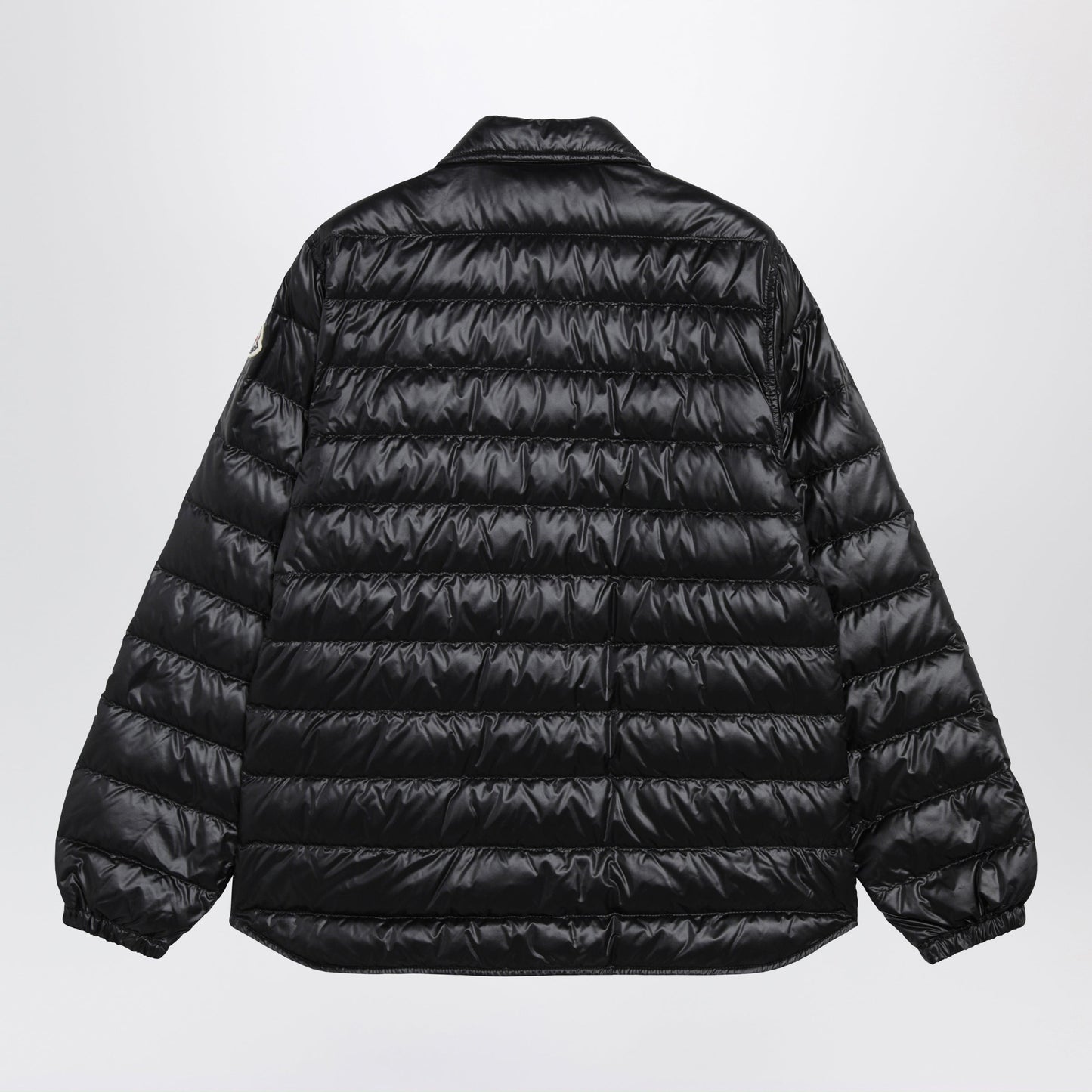Moncler Black Fouine Down Shirt Jacket Women MONCLER