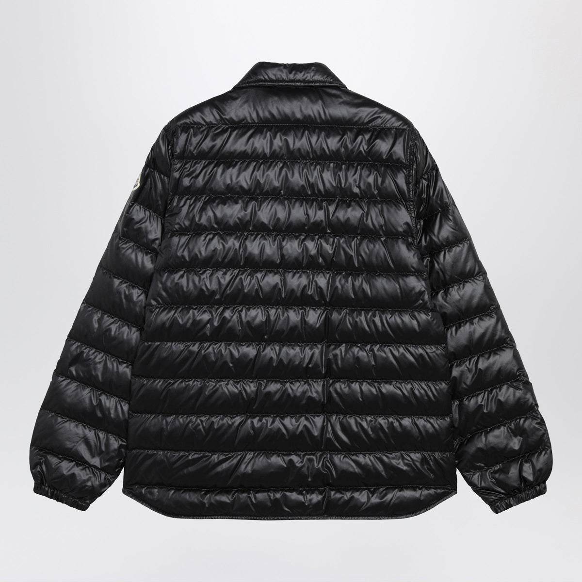 Moncler Black Fouine Down Shirt Jacket Women MONCLER