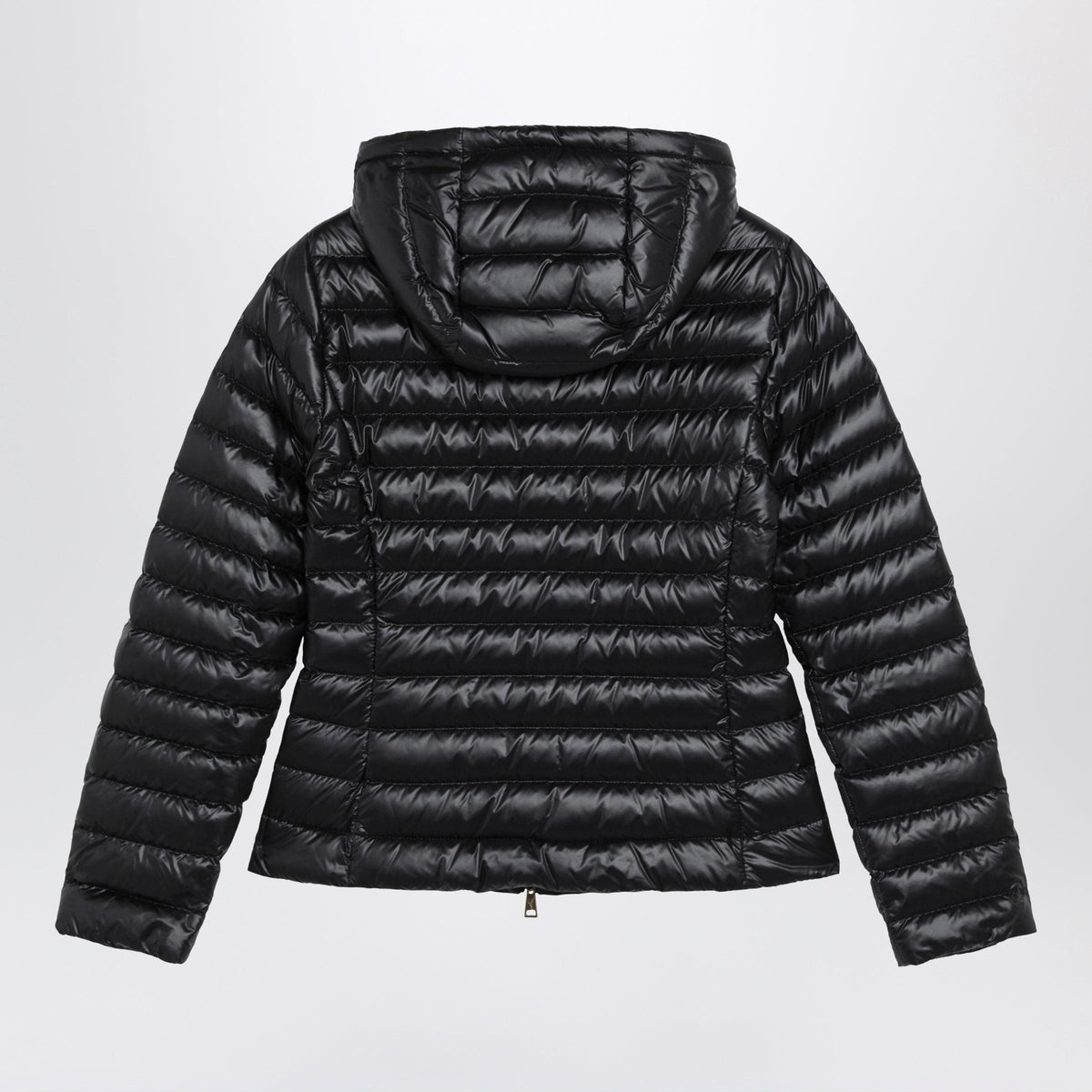 Moncler Igelhood Down Jacket In Black Longue Saison Women MONCLER