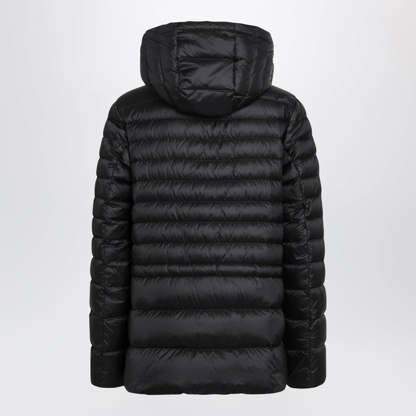 Moncler Down Jacket Raies In Black Nylon Women MONCLER