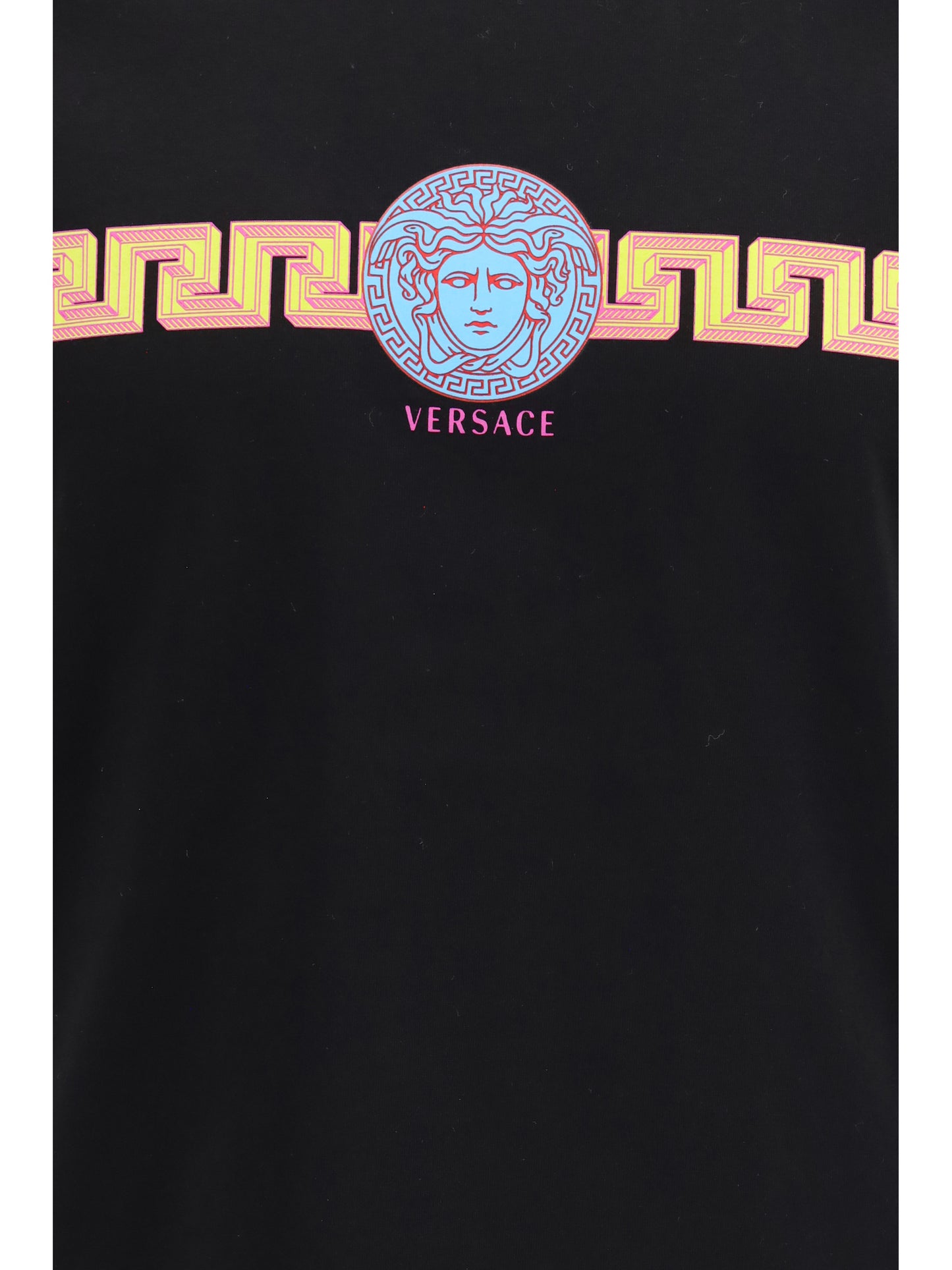 Versace Men Slim Cotton Jersey T-Shirt VERSACE
