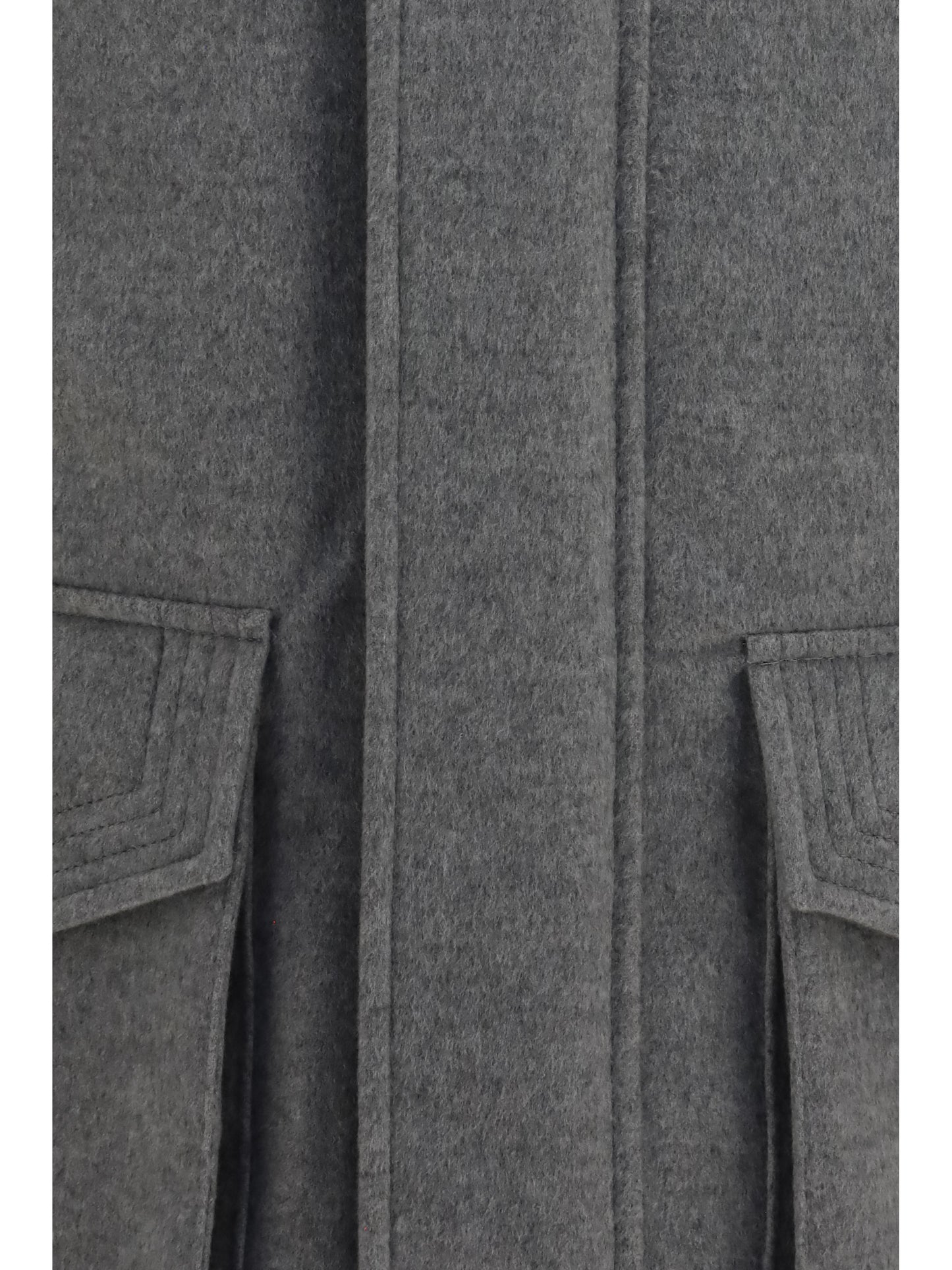 Brunello Cucinelli Men Cashmere Jacket With Zip And Buttons BRUNELLO CUCINELLI