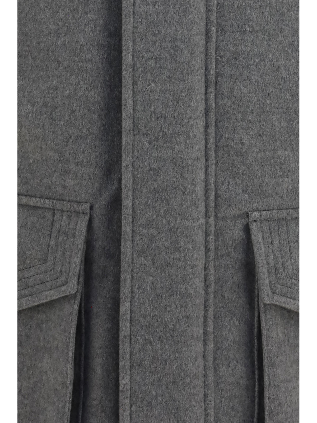 Brunello Cucinelli Men Cashmere Jacket With Zip And Buttons BRUNELLO CUCINELLI