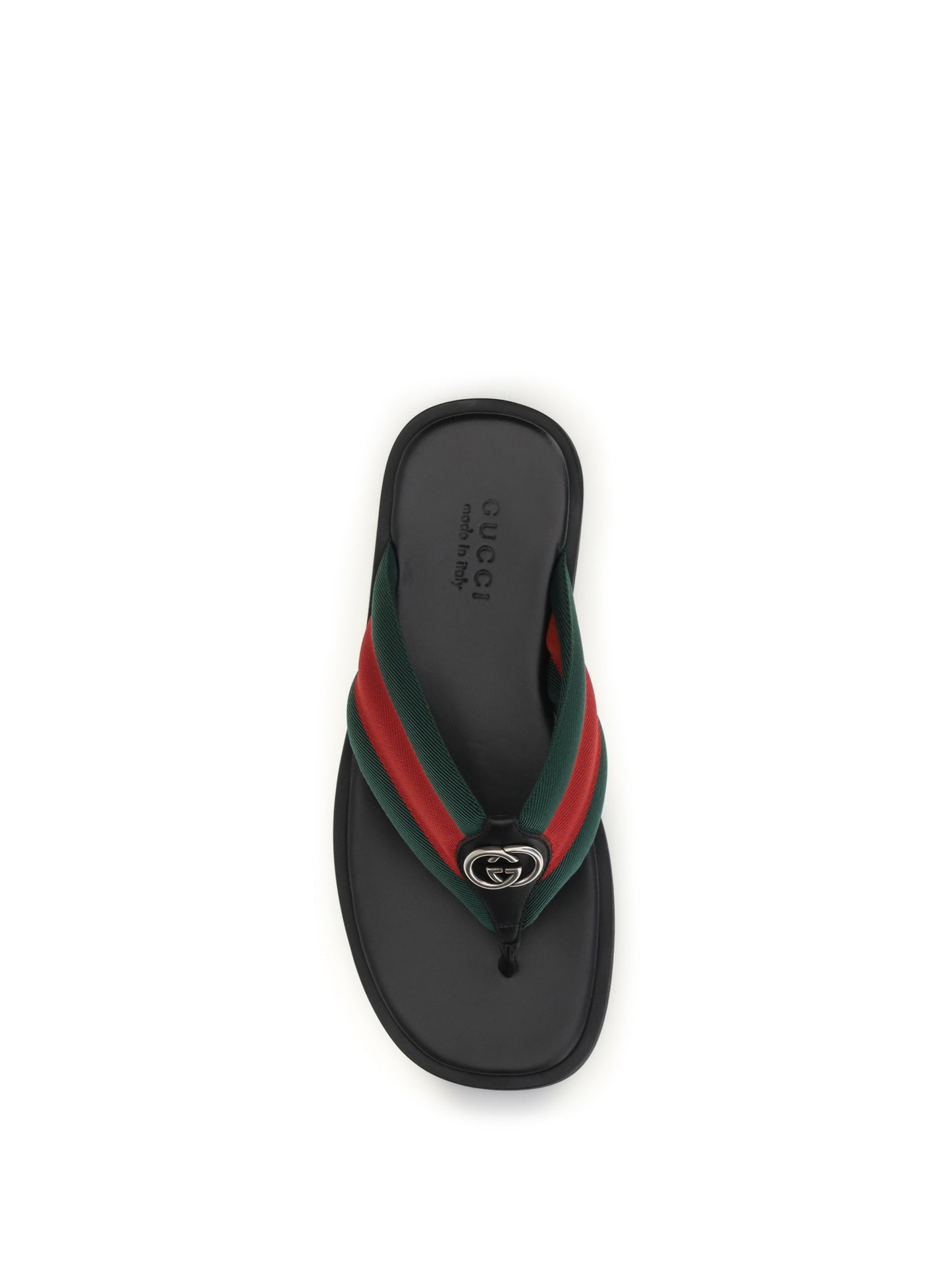 Gucci Men Maverik Gg Interlocking Flip-Flop Sandals GUCCI