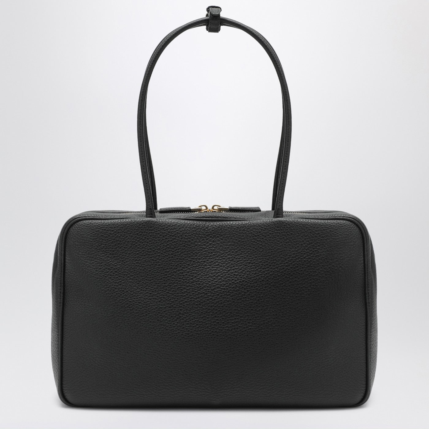 Prada Large Duffle Bag In Black Leather Women PRADA
