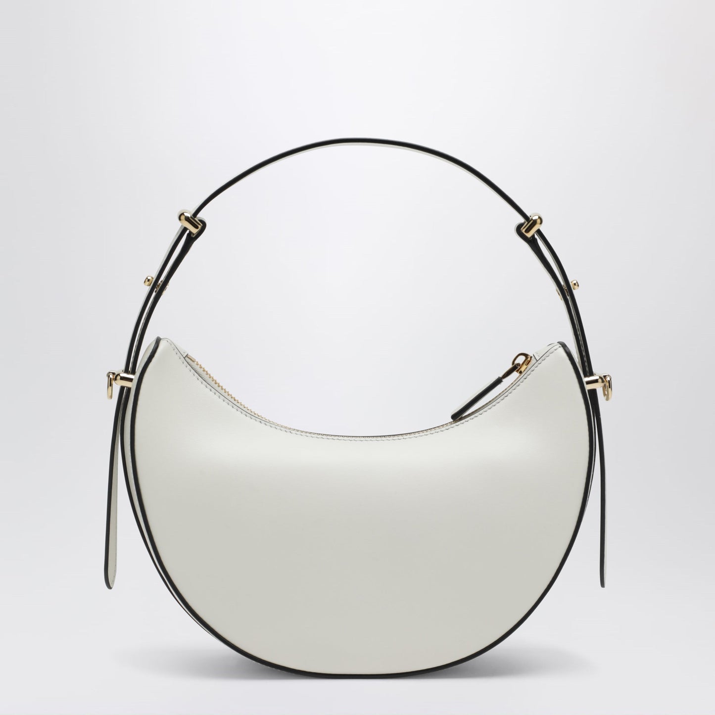 Prada Prada Arque Small Shoulder Bag In White Leather Women PRADA