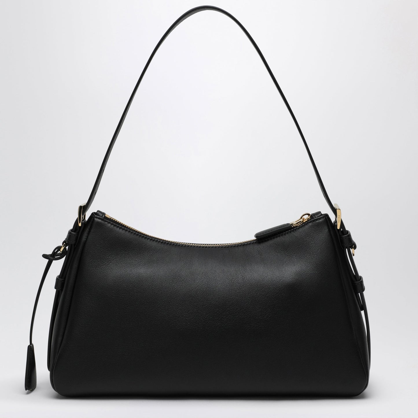 Prada Black Medium Prada Aimee Bag In Leather Women PRADA