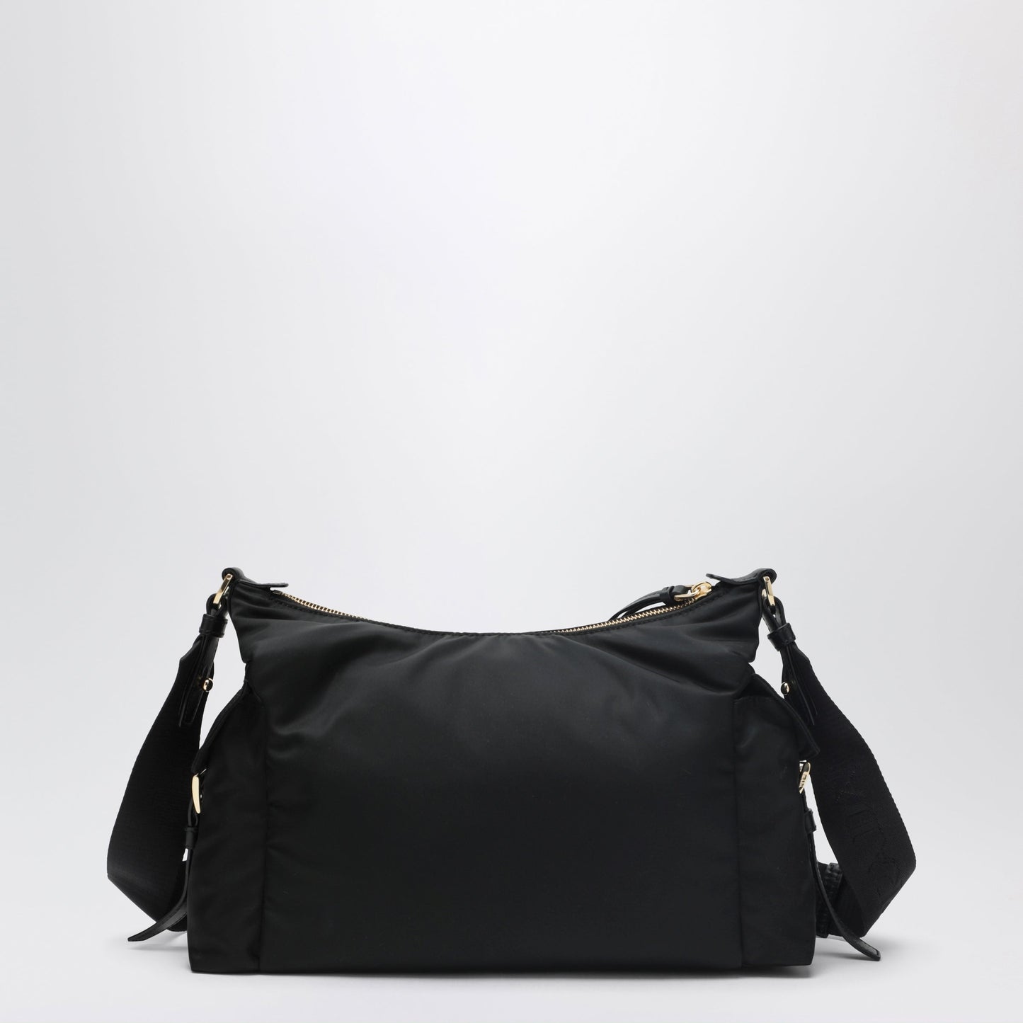Prada Prada Explore Large Bag In Black Re-Nylon And Leather Women PRADA
