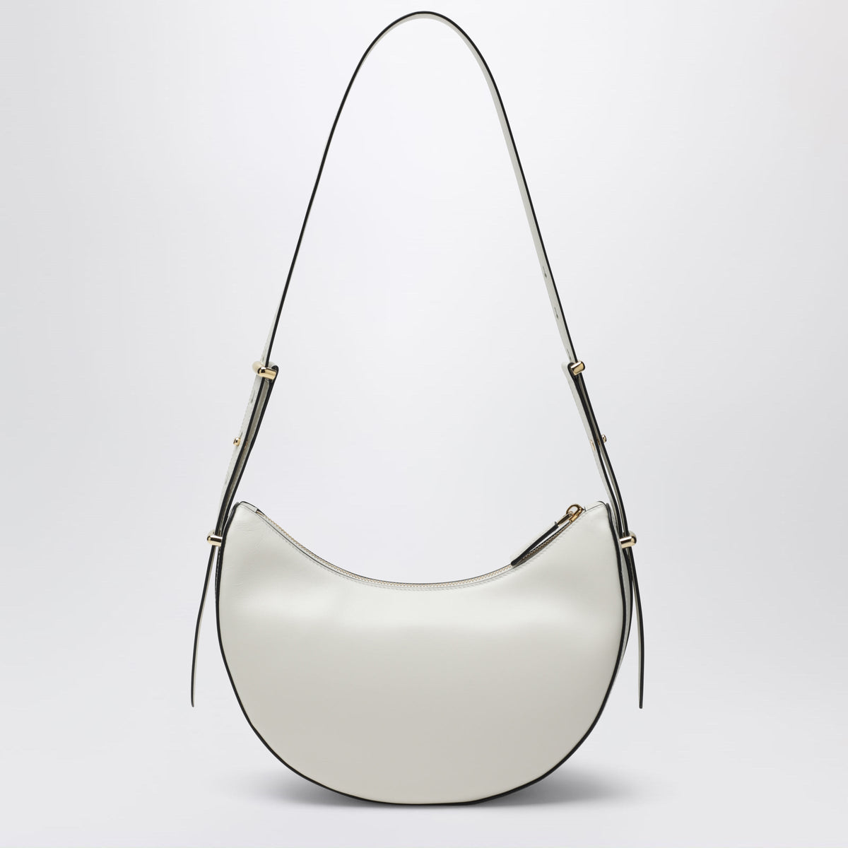 Prada Prada Arque Medium Shoulder Bag In White Leather Women PRADA
