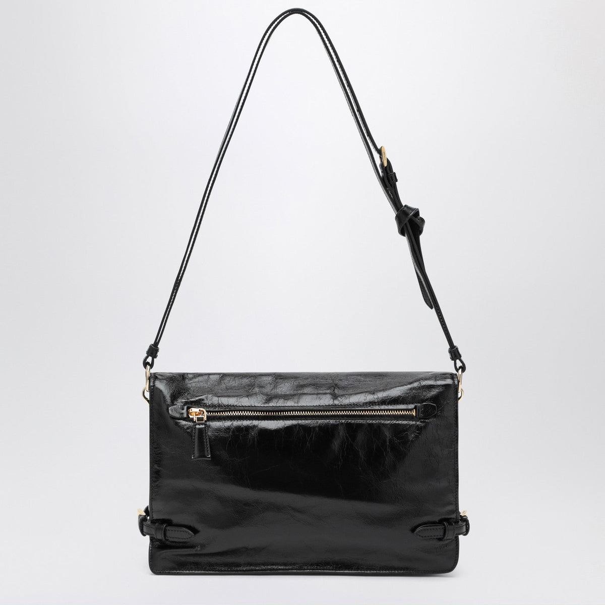 Prada Medium Shoulder Bag Black In Leather Women PRADA