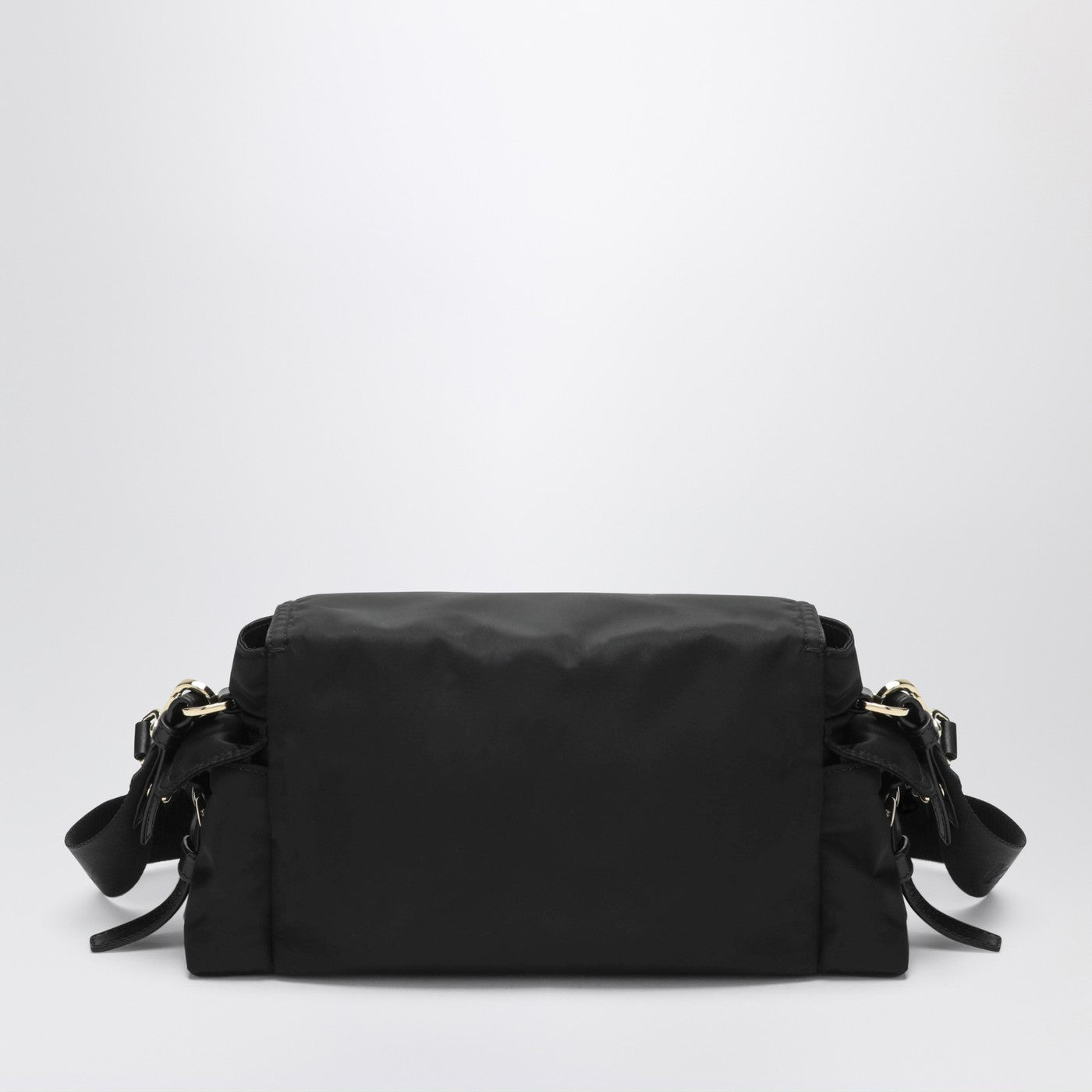 Prada Black Prada Explore Medium Bag In Re-Nylon Women PRADA