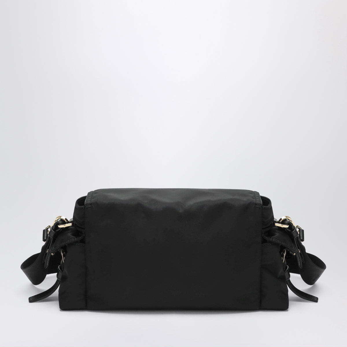Prada Prada Explore Medium Black Re-Nylon Bag Women PRADA