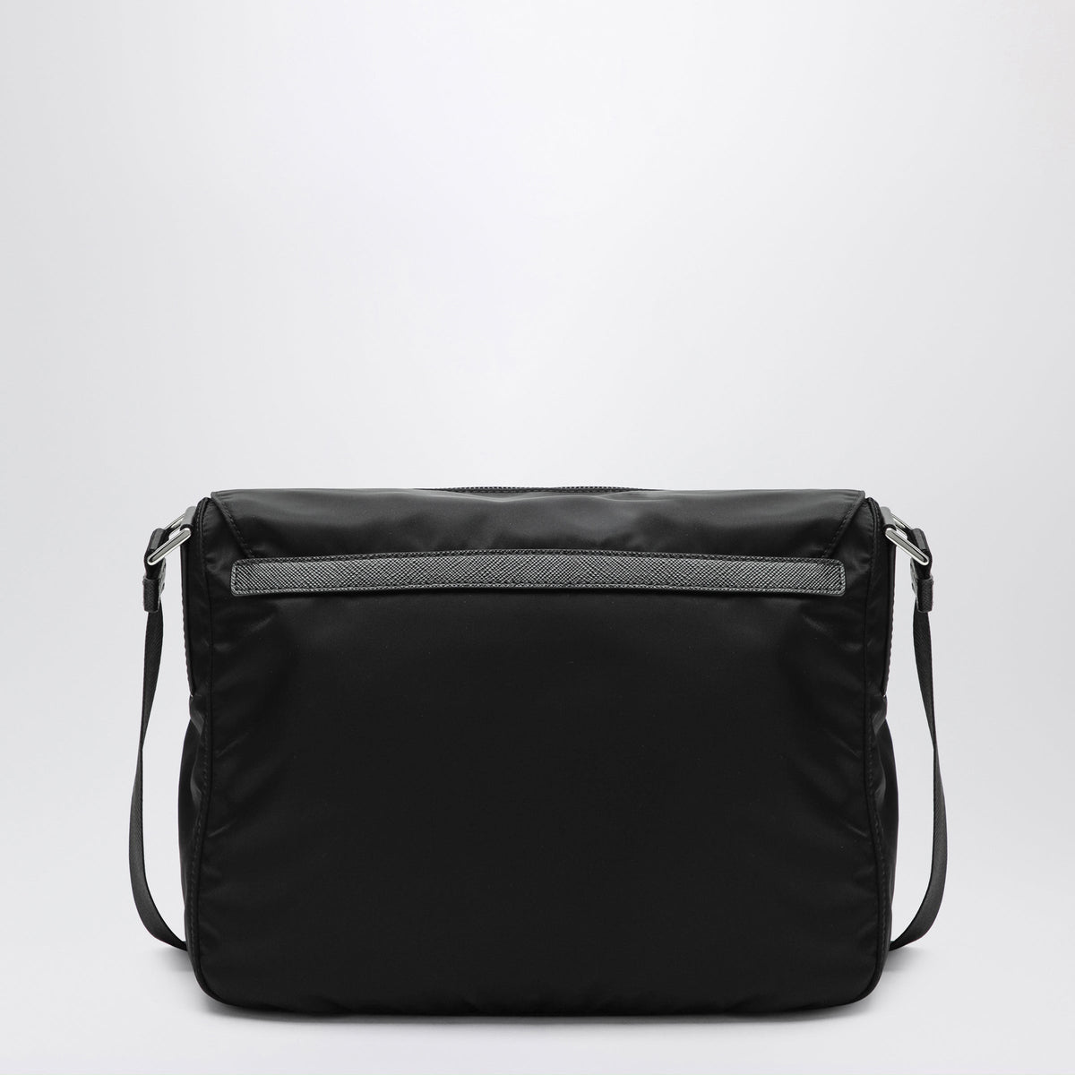 Prada Black Re-Nylon Medium Cross-Body Bag Women PRADA