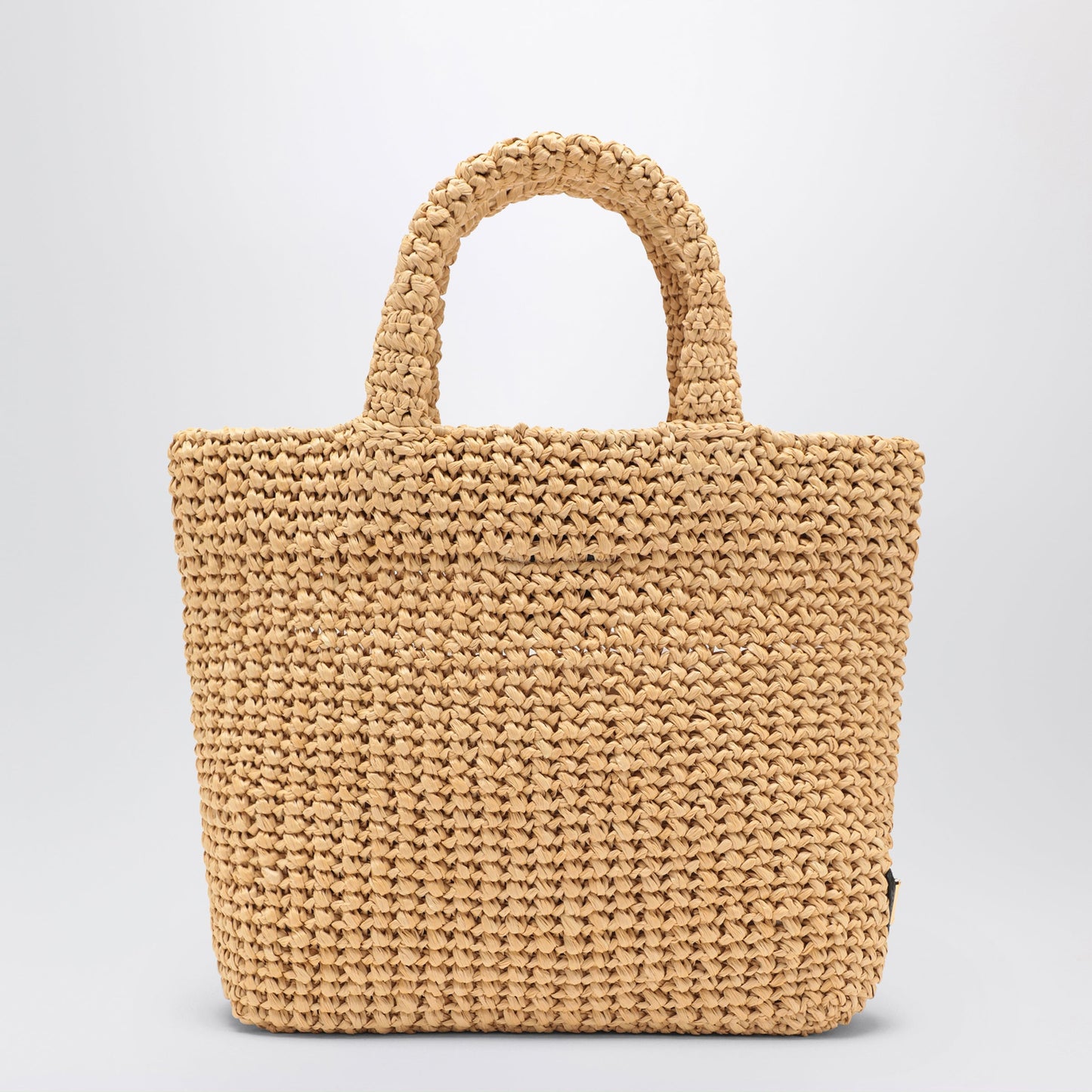 Prada Small Crochet Shopping Bag Women PRADA