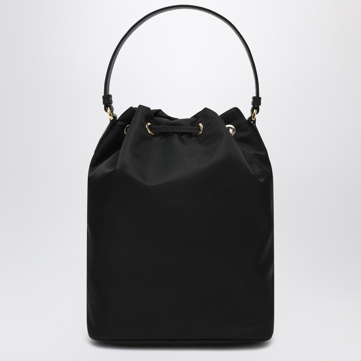 Prada Prada Duet Black Re-Nylon Bucket Women PRADA