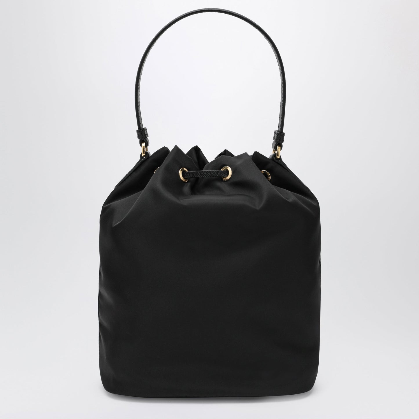 Prada Prada Duet Black Re-Nylon Bucket Women PRADA
