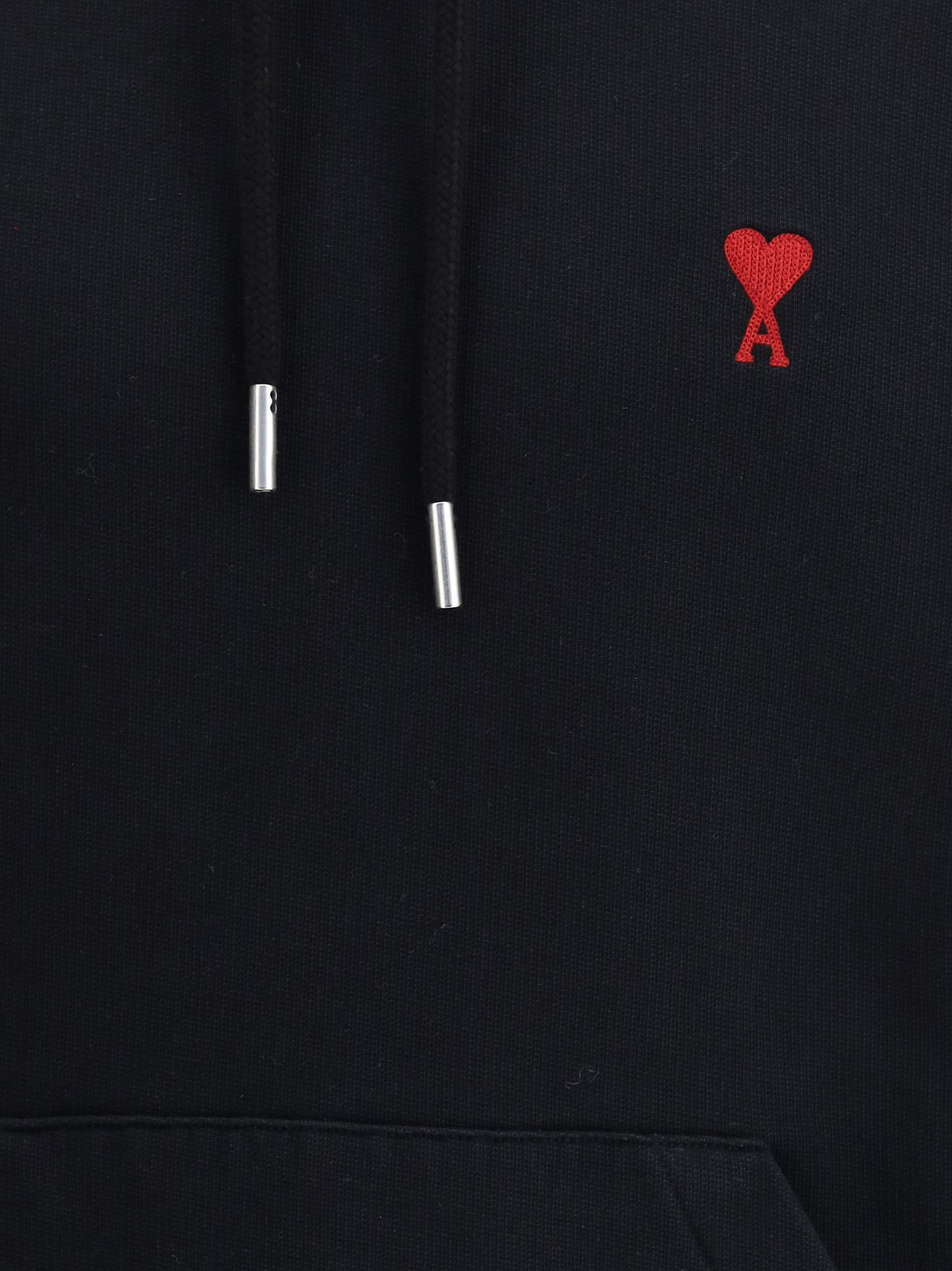 Ami Paris Men Logoed Hoodie AMI PARIS