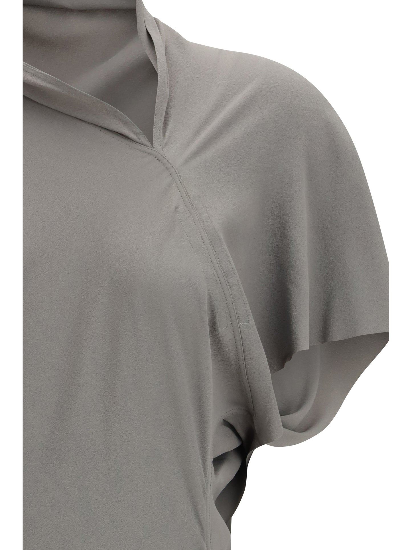 Rick Owens Women Asymmetric Midi Dress RICK OWENS