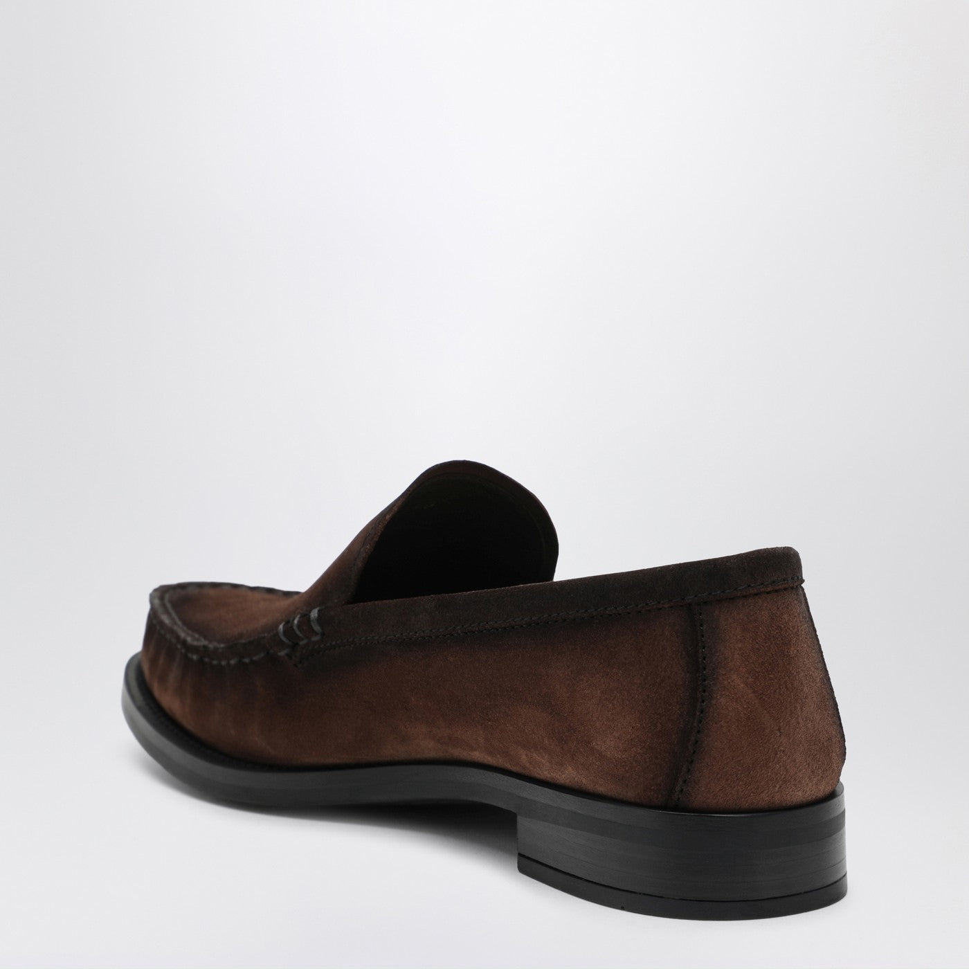 Prada Brown Suede Leather Loafers Women PRADA