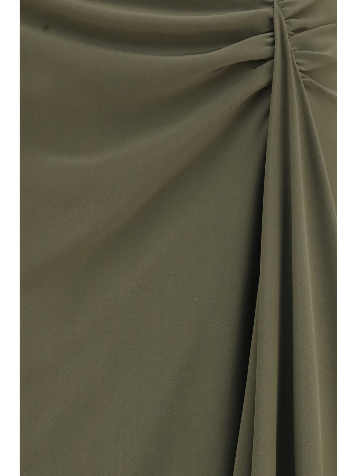 Alexander Mcqueen Women Draped Long Skirt ALEXANDER MCQUEEN