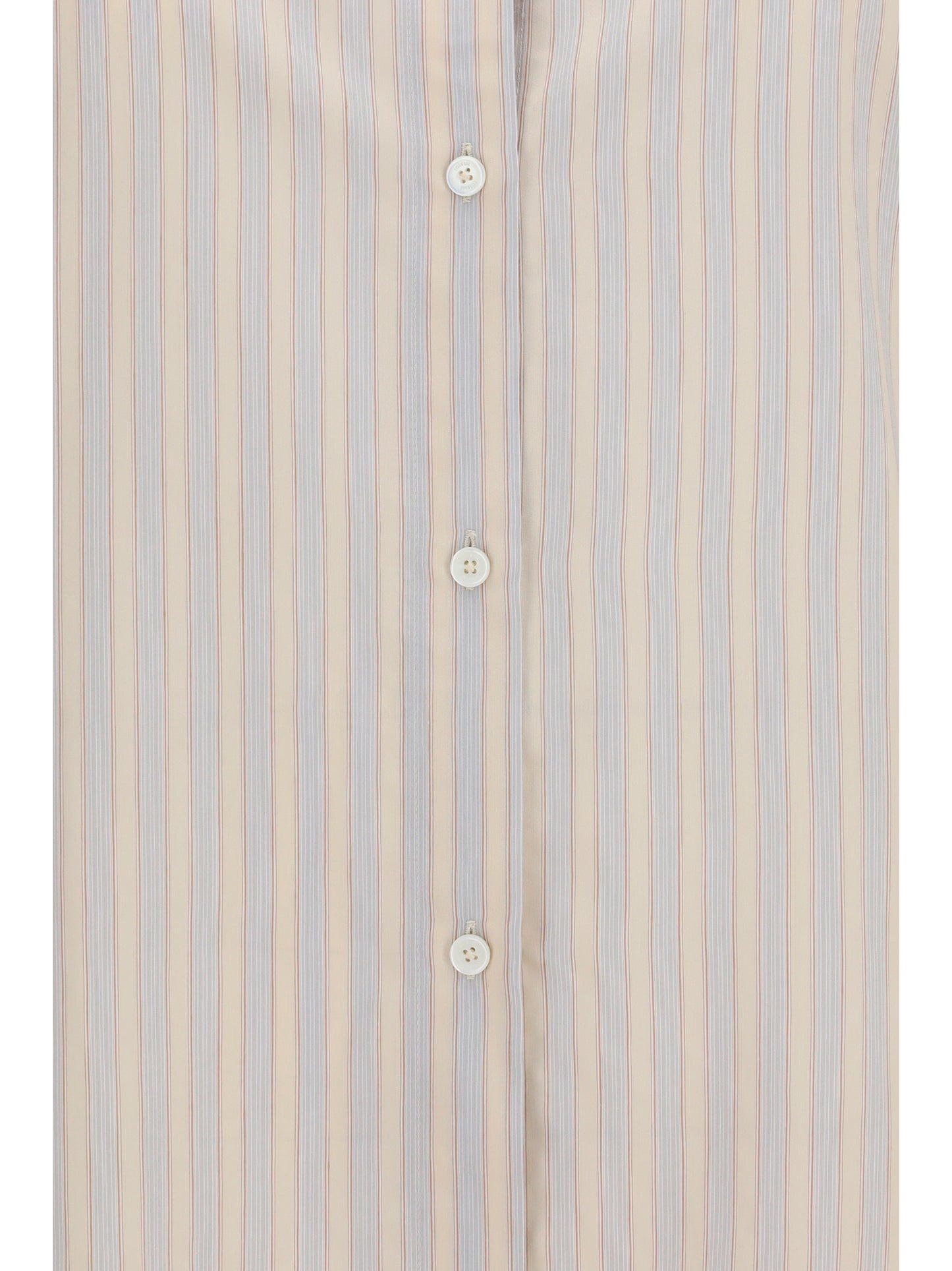 Toteme Women Oversized Striped Shirt In Cotton TOTEME