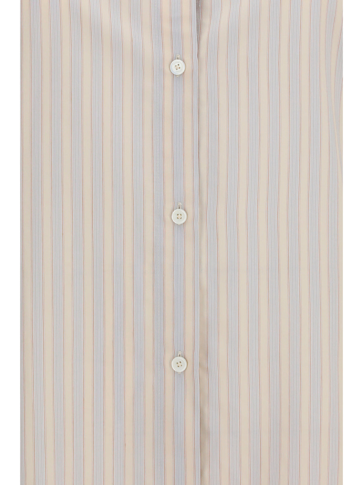 Toteme Women Oversized Striped Shirt In Cotton TOTEME
