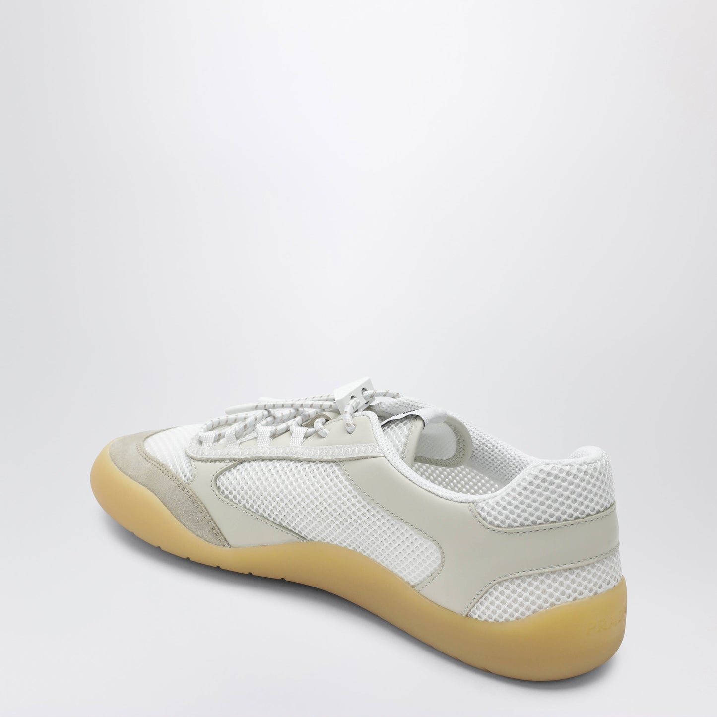 Prada Speedrock Trainers In Talc-Coloured Mesh Women PRADA