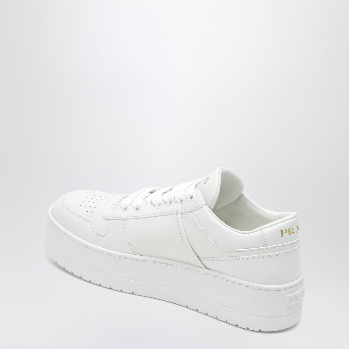 Prada White Downtown Bold Sneakers Women PRADA